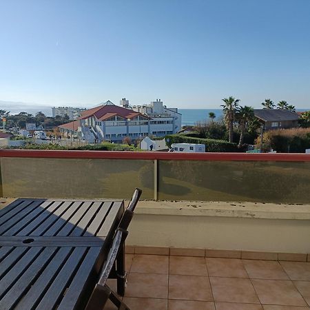 Vue sur mer et plage de Marbella Biarritz Eksteriør billede