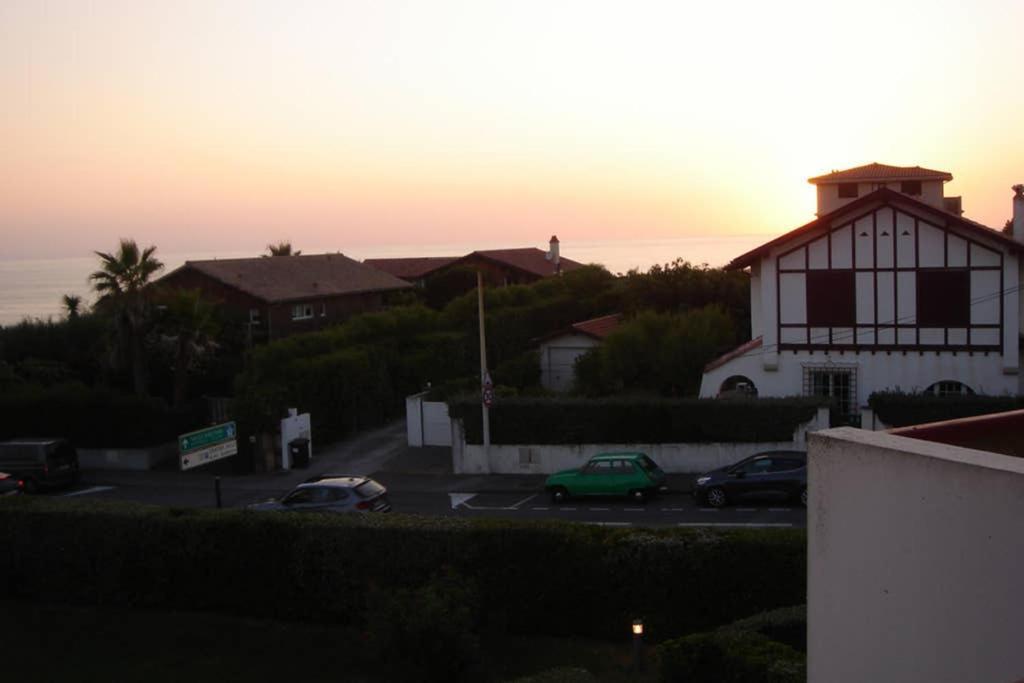Vue sur mer et plage de Marbella Biarritz Eksteriør billede