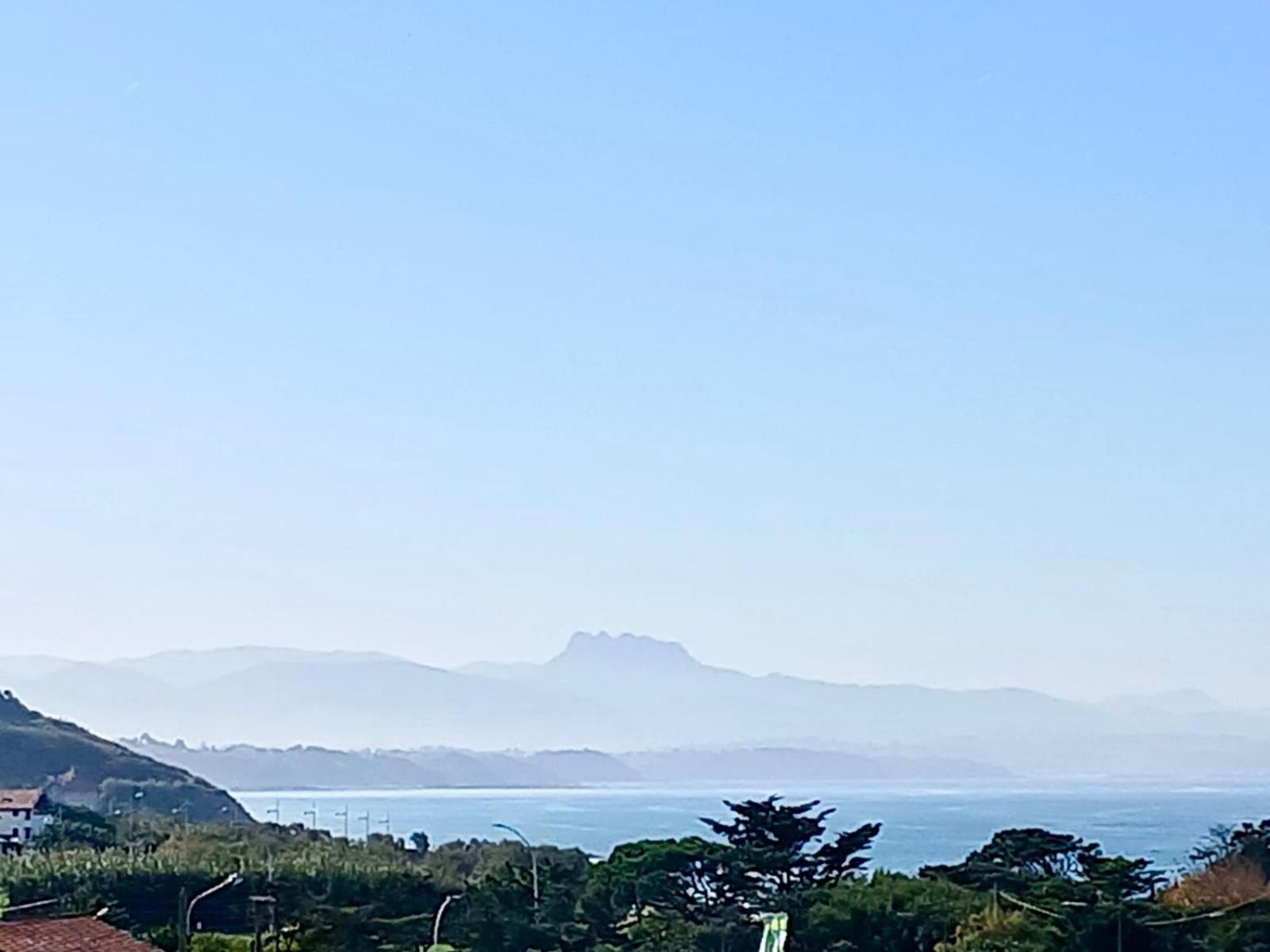 Vue sur mer et plage de Marbella Biarritz Eksteriør billede